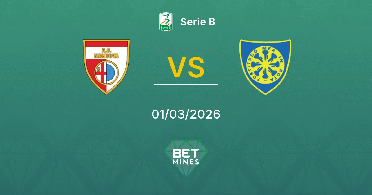 Mantova vs Carrarese Pronostic : Aperçu et Analyse du Match | Serie B 01-03-2026