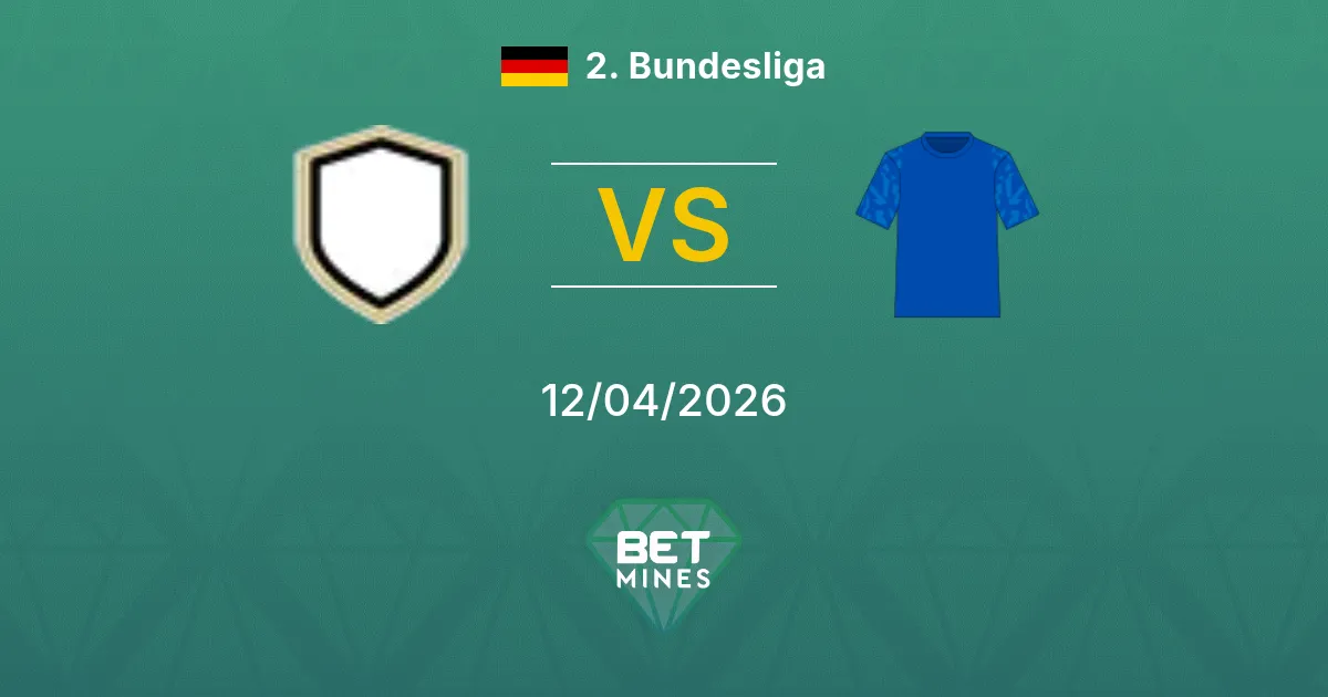 Elversberg vs Schalke 04 Pronóstico: Previa del Partido y Análisis | 2. Bundesliga 12-04-2026