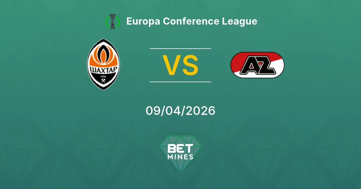 Shakhtar Donetsk vs AZ Pronóstico: Previa y Análisis del Partido | Europa Conference League 09-04-2026