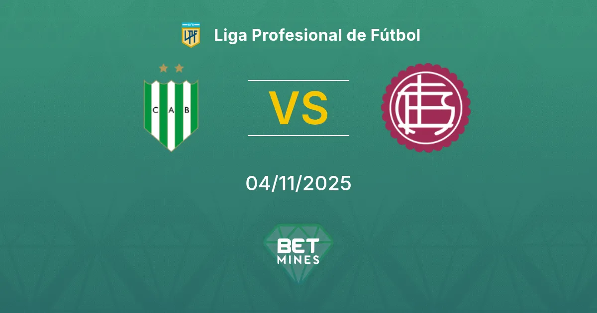 Banfield vs Lanús Prediction: Match Preview and Analysis | Liga Profesional de Fútbol 04-11-2025