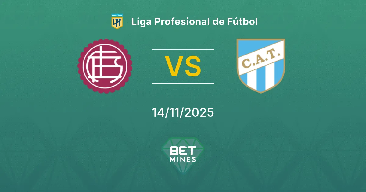 Lanús vs Atlético Tucumán Pronostico: Anteprima e Analisi della Partita | Liga Profesional de Fútbol 14-11-2025