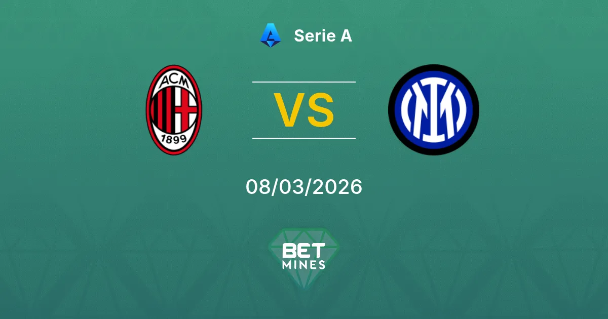 AC Milan vs Inter Prediction: Match Preview and Analysis | Serie A 08-03-2026