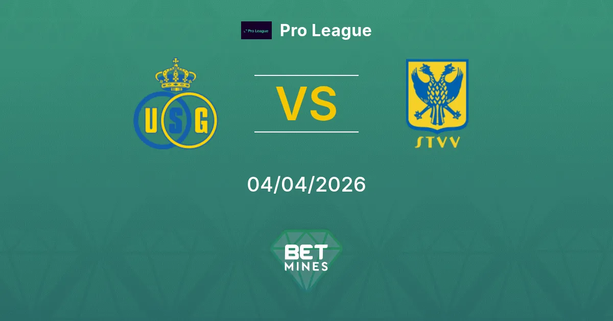Union Saint-Gilloise vs Sint-Truiden Pronóstico: Previa y Análisis del Partido | Pro League 04-04-2026