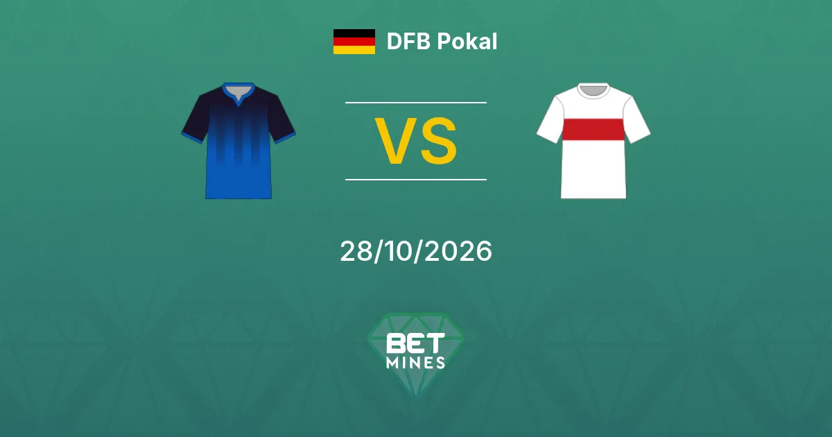 Paderborn x VfB Stuttgart Palpite: prévia e análise da partida | DFB Pokal 28-10-2026