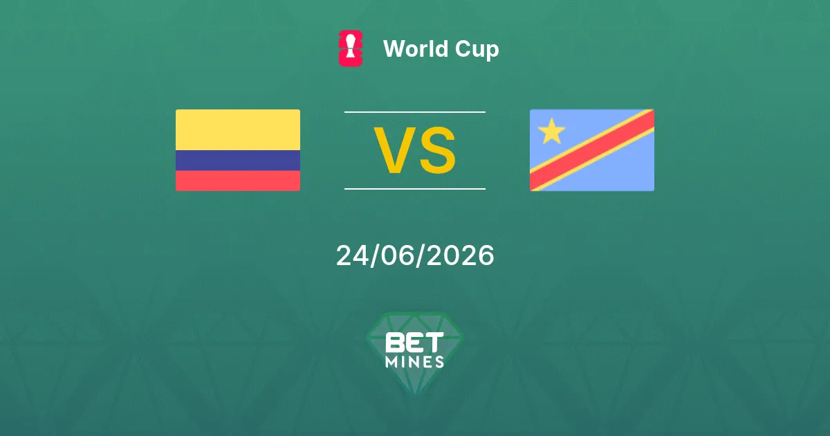 Colômbia x Congo RD Palpite: Prévia e Análise da Partida | Copa do Mundo 24-06-2026