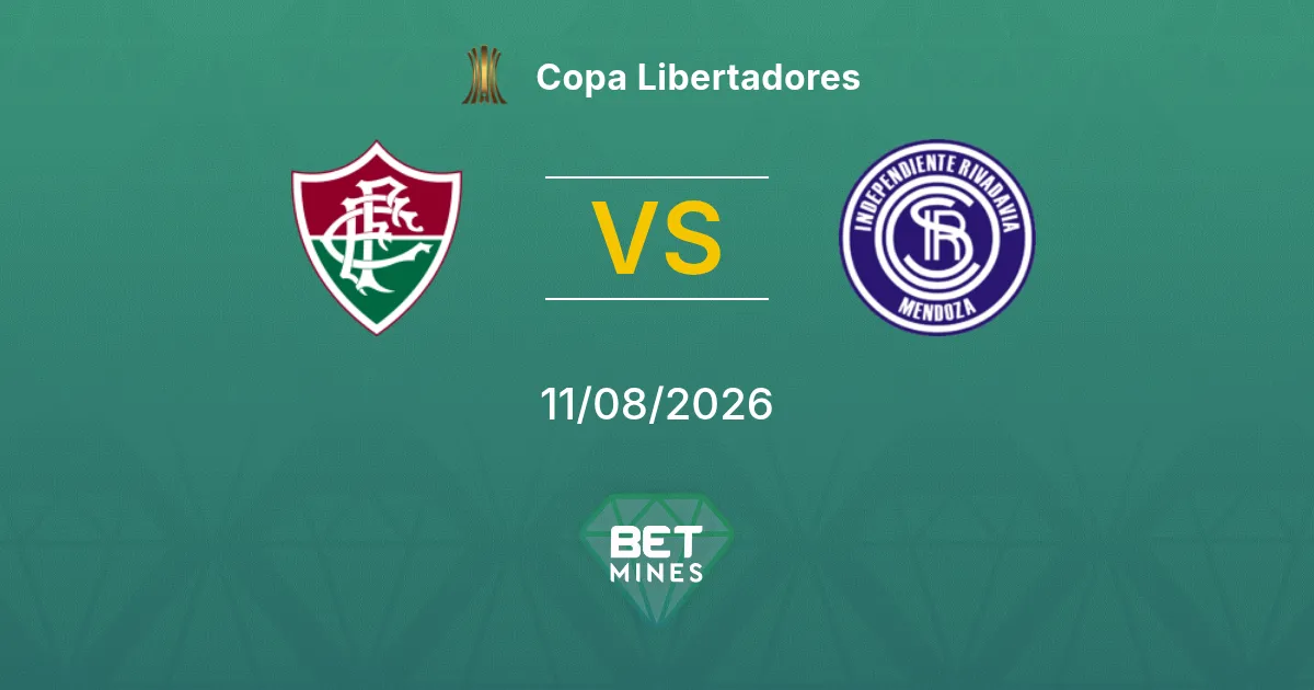 Fluminense vs Independiente Rivadavia Prediction: Match Preview and Analysis | Copa Libertadores 11-08-2026