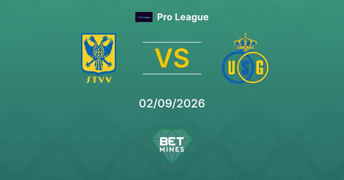 Pronostic Sint-Truiden vs Union Saint-Gilloise : Aperçu et analyse du match | Pro League 02-09-2026