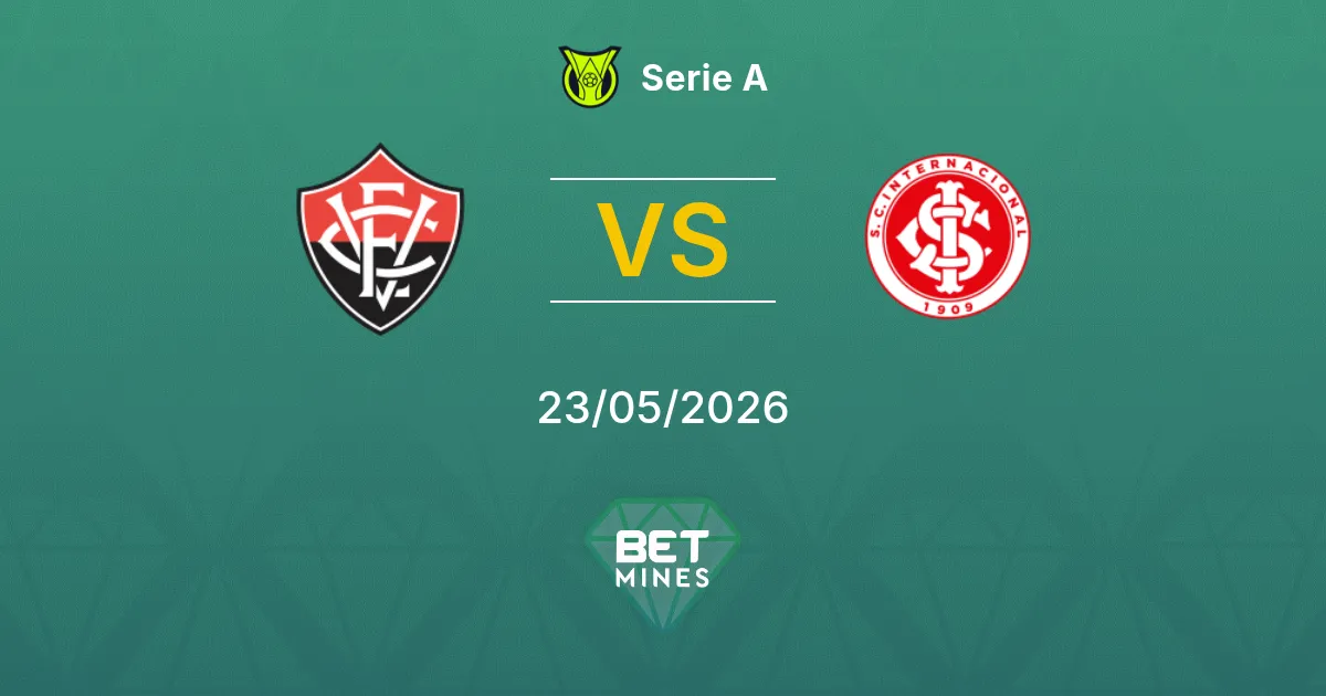 Vitória x Internacional Palpite: Prévia e Análise da Partida | Série A 23-05-2026
