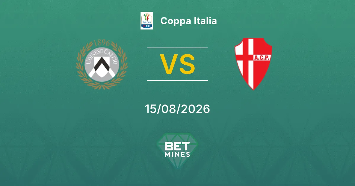Udinese vs Calcio Padova Pronostico: Anteprima e Analisi della Partita | Coppa Italia 15-08-2026