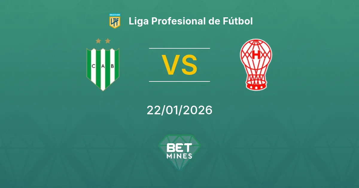 Banfield vs Huracán Prediction: Match Preview and Analysis | Liga Profesional de Fútbol 22-01-2026