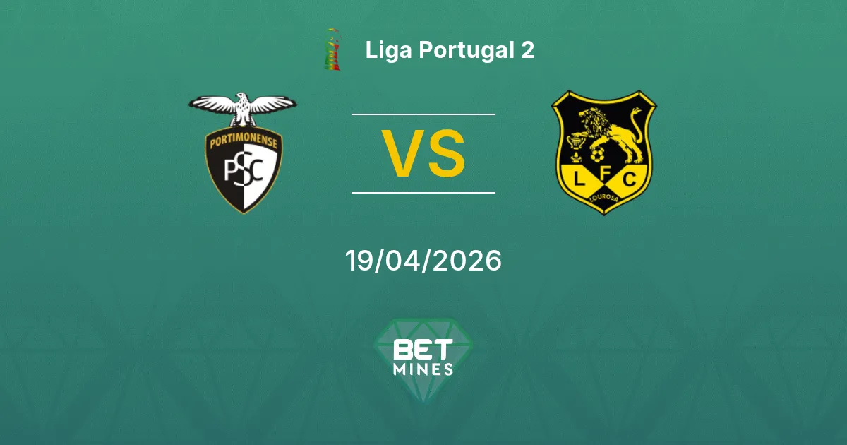 Portimonense SAD vs Lusitania FC Lourosa Pronostico: Anteprima e Analisi della Partita | Liga Portugal 2 19-04-2026