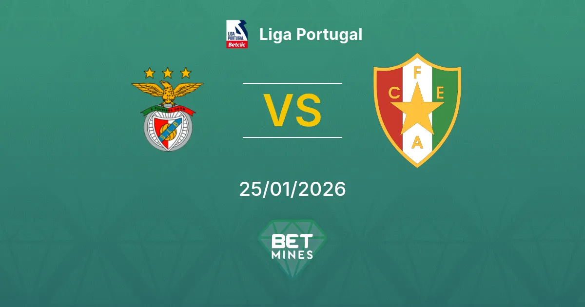 Benfica vs Estrela Amadora Prediction: Match Preview and Analysis | Liga Portugal 25-01-2026
