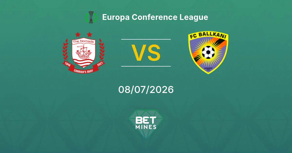 Connah's Quay vs KF Ballkani Pronostico: Anteprima e Analisi della Partita | Europa Conference League 08-07-2026