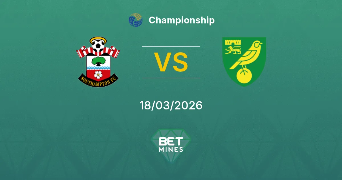 Southampton vs Norwich City Prediction: Match Preview and Analysis | Championship 18-03-2026