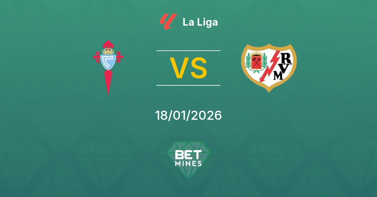 Celta de Vigo vs Rayo Vallecano Prediction: Match Preview and Analysis | La Liga 18-01-2026