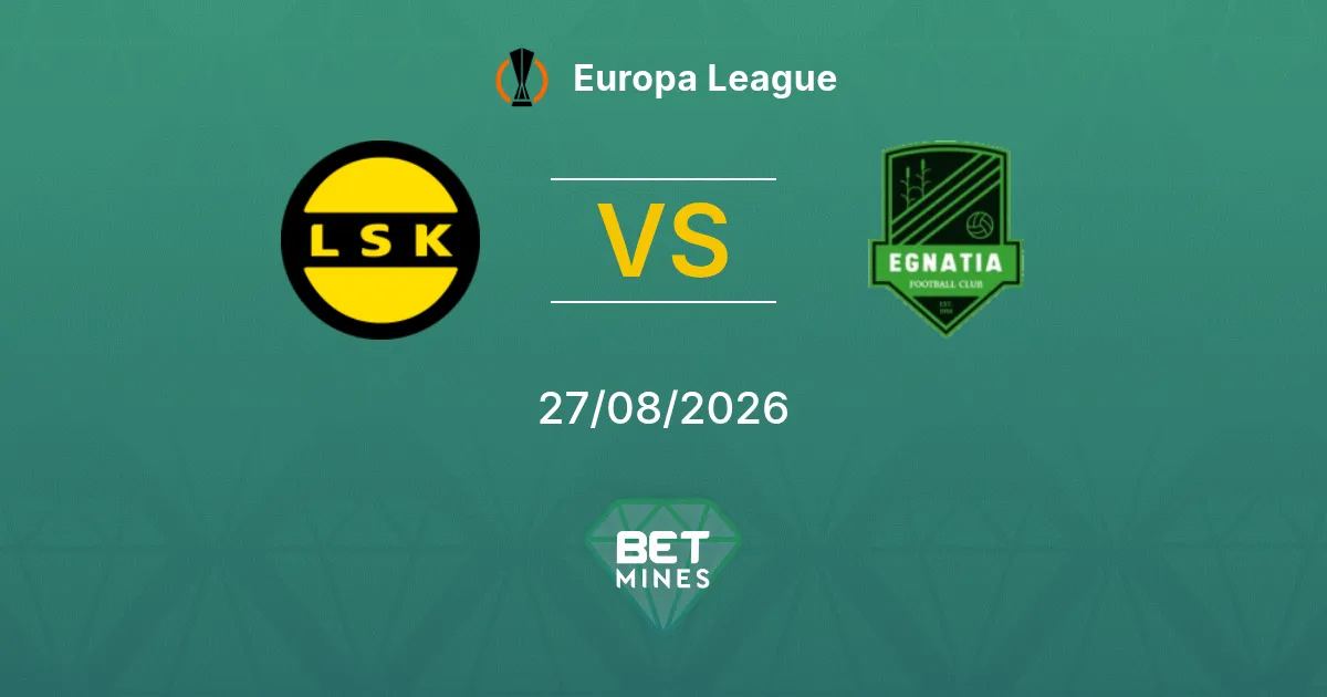 Pronóstico Lillestrøm vs Egnatia Rrogozhinë: Previa y Análisis del Partido | Europa League 27-08-2026