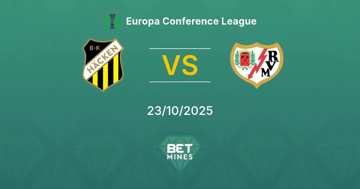 Häcken vs Rayo Vallecano Pronostico: Anteprima e Analisi della Partita | Europa Conference League 23-10-2025