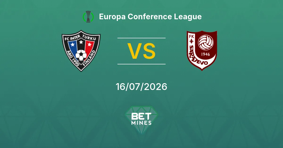 Inter Turku vs Sarajevo Prediction: Match Preview and Analysis | Europa Conference League 16-07-2026