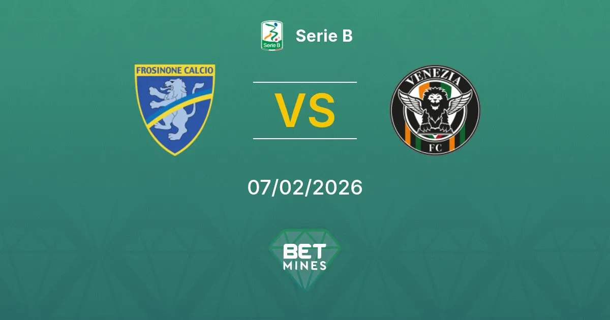 Frosinone vs Venezia Prediction: Match Preview and Analysis | Serie B 07-02-2026