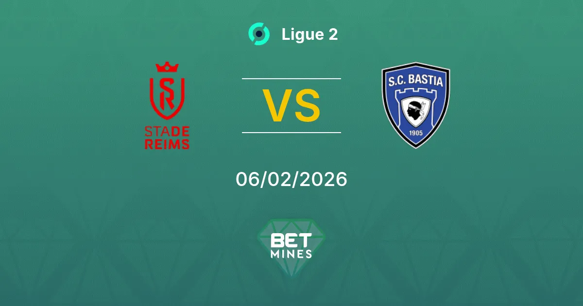 Reims vs Bastia