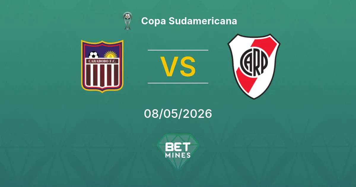 Carabobo vs River Plate Pronóstico: Previa y Análisis del Partido | Copa Sudamericana 08-05-2026