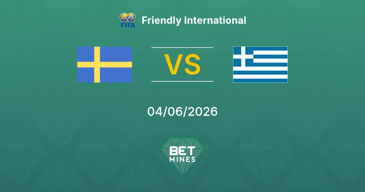 Svezia vs Grecia Pronostico: Anteprima e Analisi della Partita | Amichevole Internazionale 04-06-2026