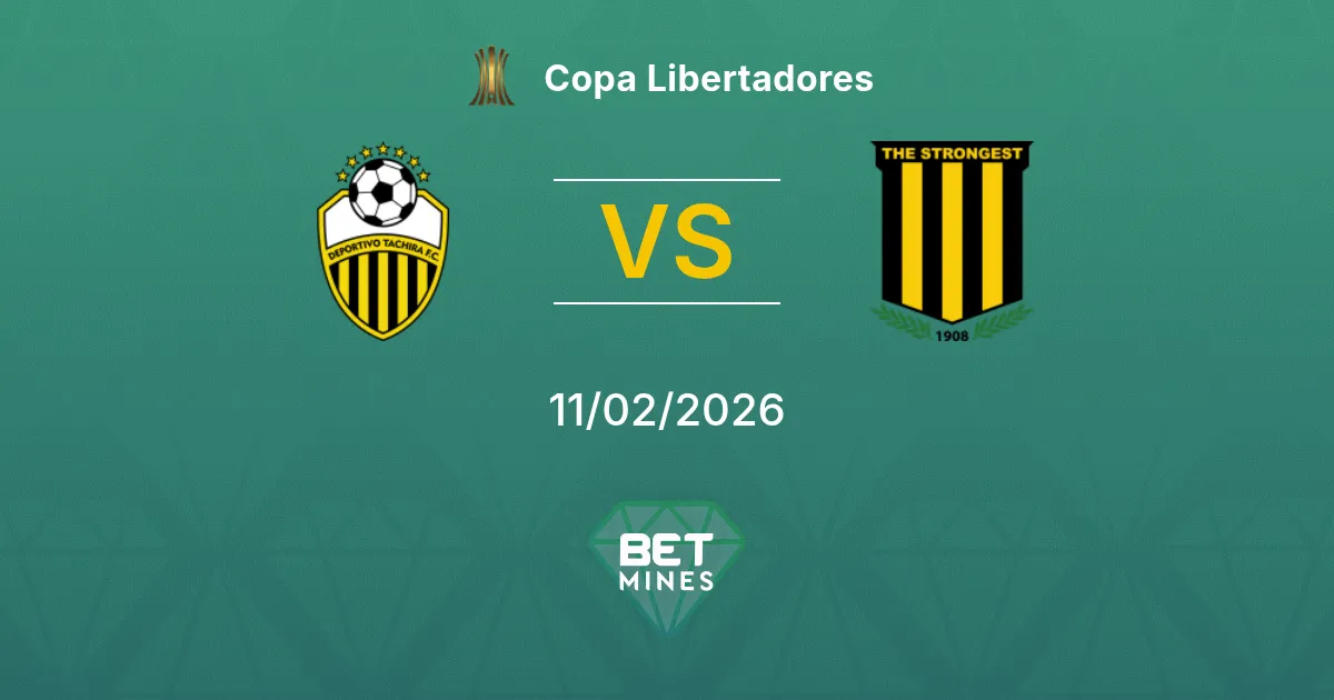Deportivo Táchira vs The Strongest Prediction: Match Preview and Analysis | Copa Libertadores 11-02-2026