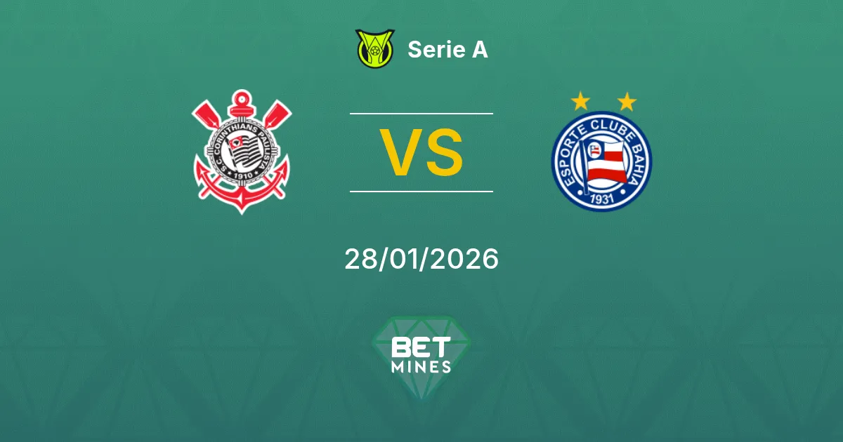 Corinthians vs Bahia Pronostico: Anteprima e Analisi della Partita | Serie A 28-01-2026