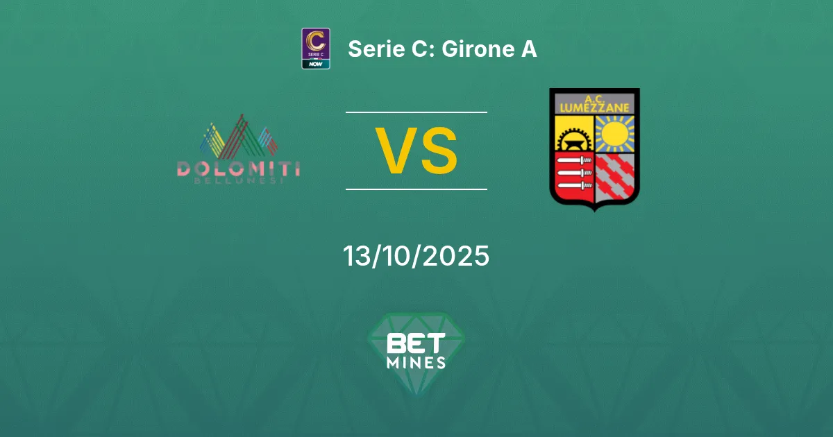 Dolomiti Bellunesi vs Lumezzane Pronostico: Anteprima e Analisi della Partita | Serie C: Girone A 13-10-2025