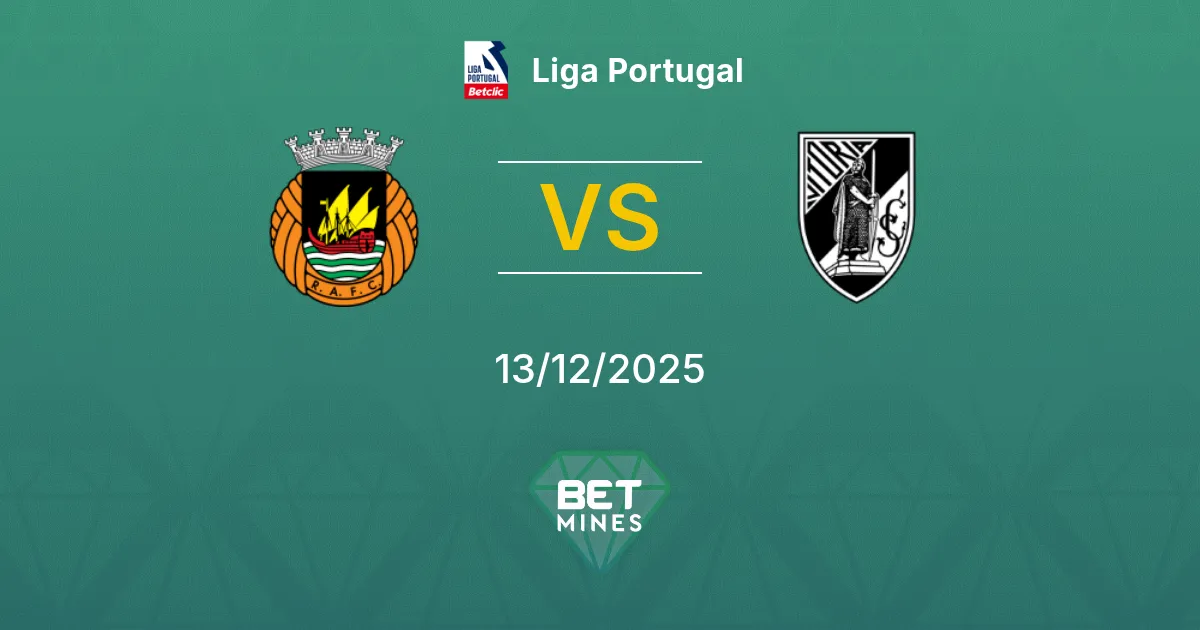 Rio Ave vs Vitória SC Pronostico: Analisi e Anteprima della Partita | Liga Portugal 13-12-2025