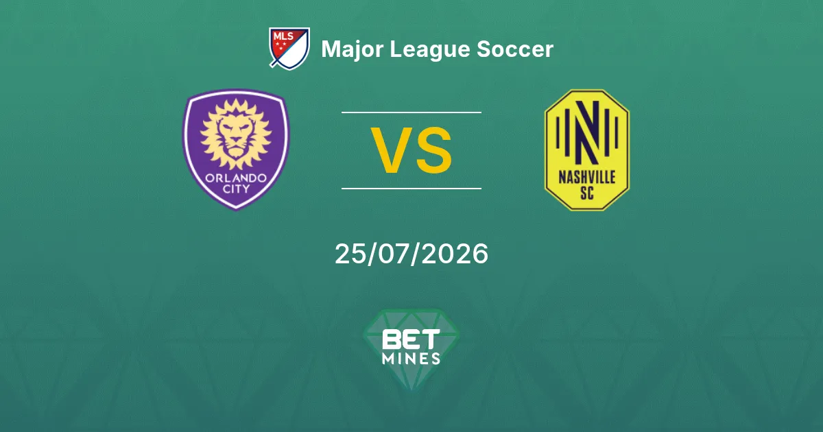 Orlando City vs Nashville SC Prediction: Match Preview and Analysis | Major League Soccer 25-07-2026