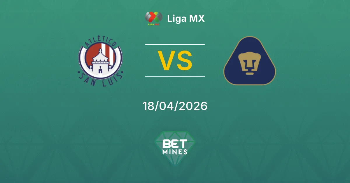 Atlético San Luis vs Pumas UNAM Pronostico: Anteprima e Analisi della Partita | Liga MX 18-04-2026