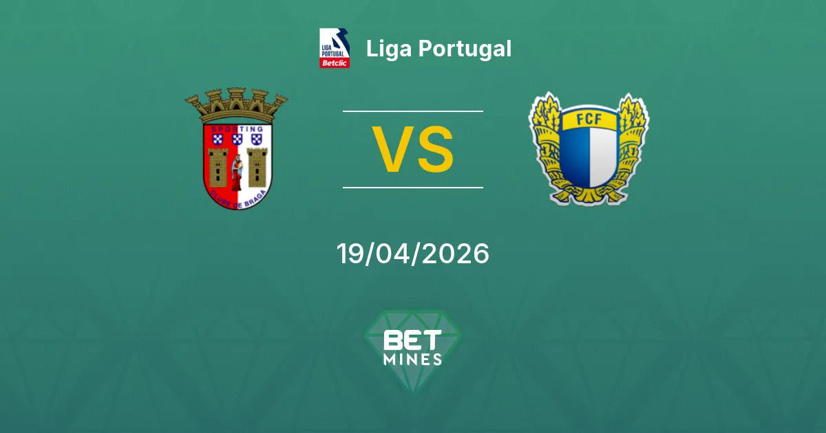 Sporting Braga vs Famalicão Pronostico: Anteprima e Analisi della Partita | Liga Portugal 19-04-2026