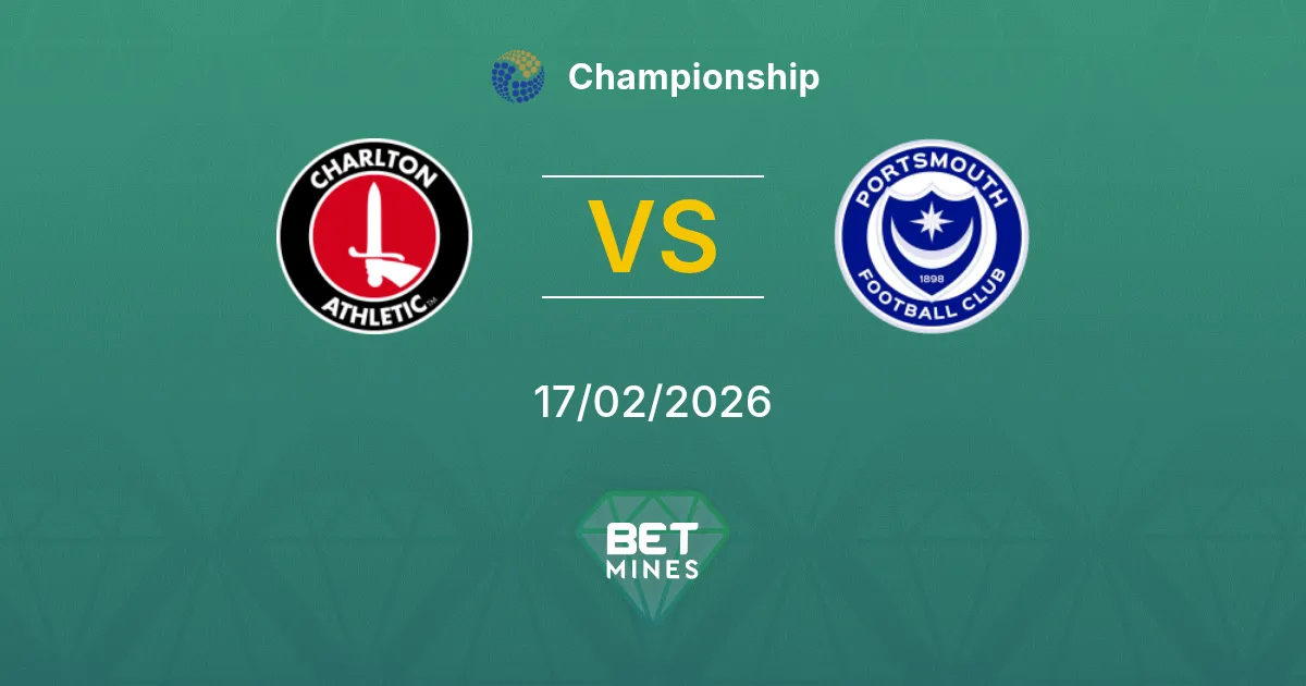 Charlton Athletic vs Portsmouth Prediction: Match Preview and Analysis | Championship 17-02-2026