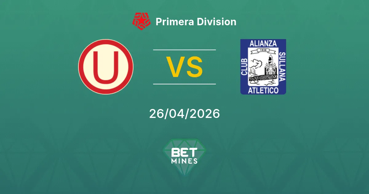 Universitario vs Alianza Atlético