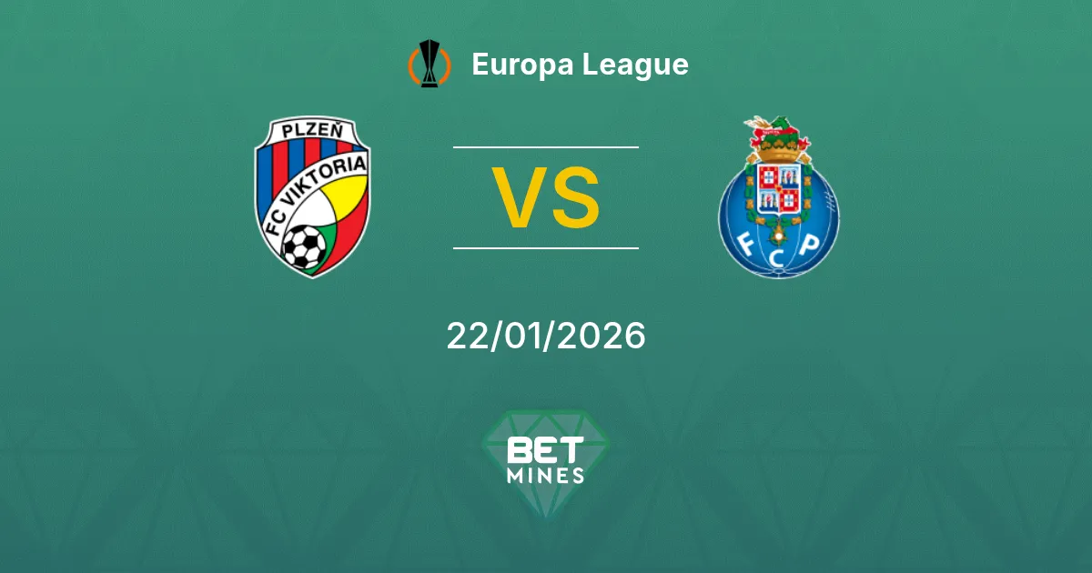 Viktoria Plzeň vs Porto Prediction: Match Preview and Analysis | Europa League 22-01-2026