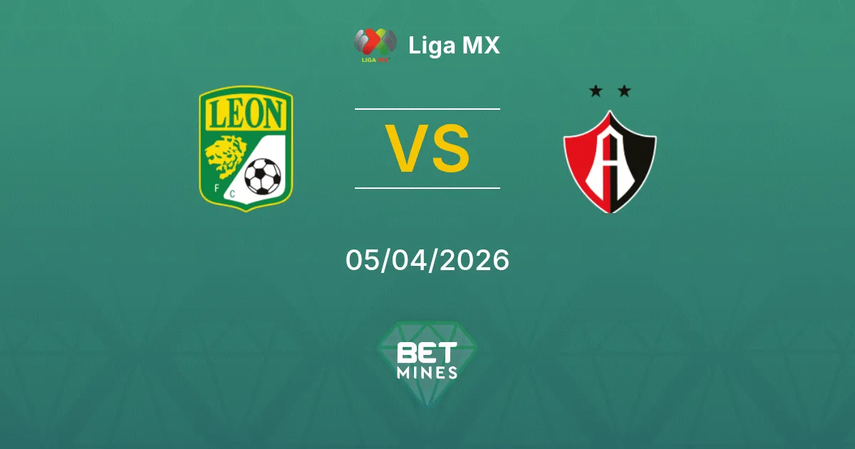 León vs Atlas Pronóstico: Previa y Análisis del Partido | Liga MX 05-04-2026