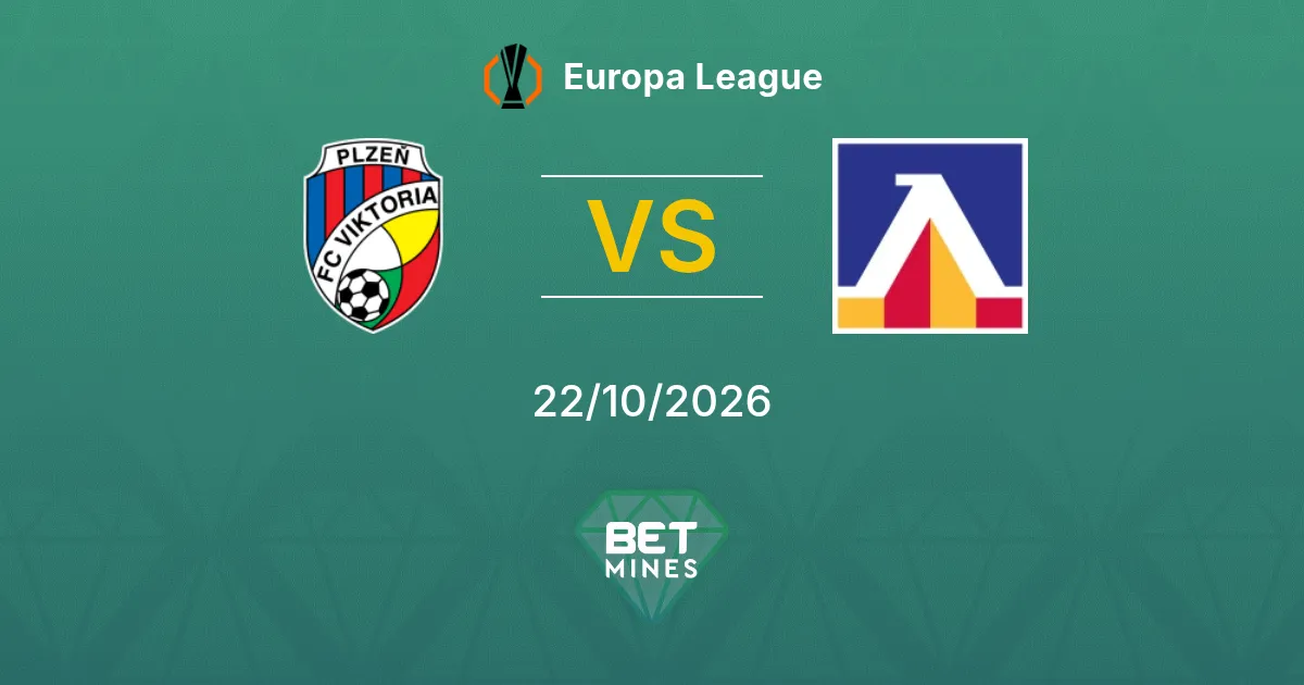 Viktoria Plzeň vs Levski Sofia Pronostic : Avant-match et analyse | Ligue Europa 22-10-2026