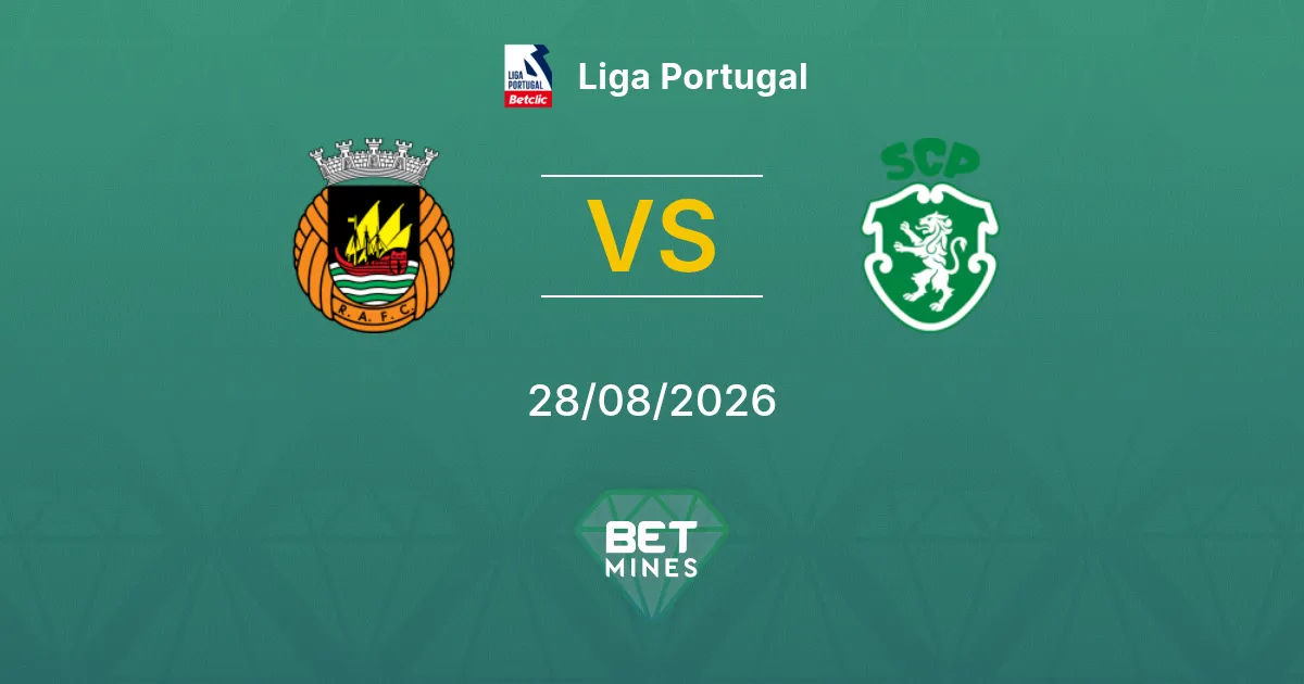 Palpite Rio Ave x Sporting CP: Prévia e Análise da Partida | Liga Portugal 28-08-2026
