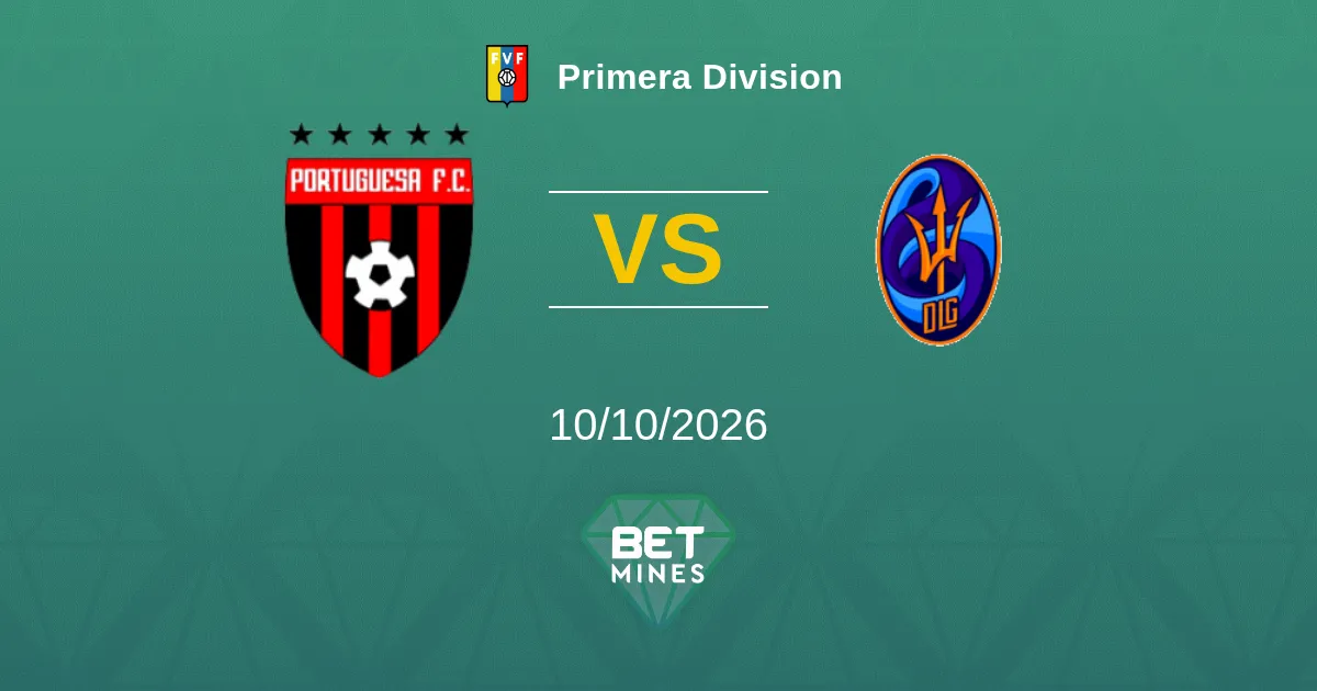 Portuguesa vs Deportivo La Guaira Prediction: Match Preview and Analysis | Primera Division 10-10-2026