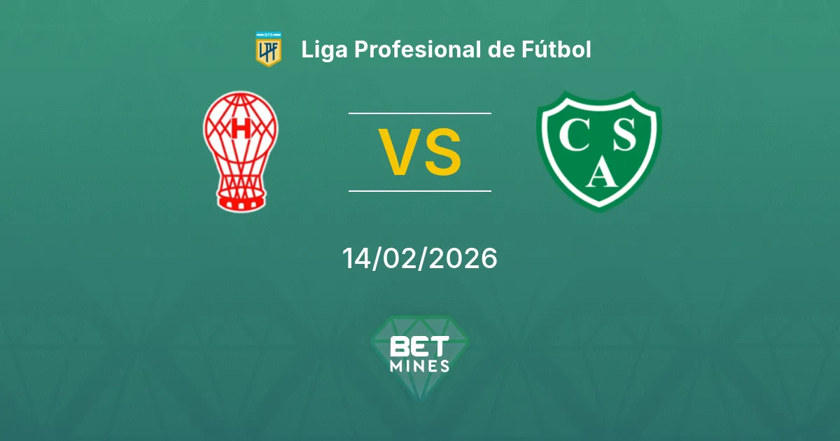 Huracán x Sarmiento Palpite: Prévia e Análise da Partida | Liga Profesional de Fútbol 14-02-2026