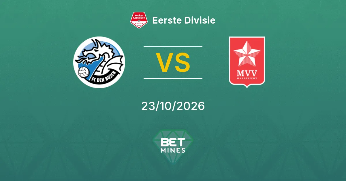 FC Den Bosch vs MVV Maastricht