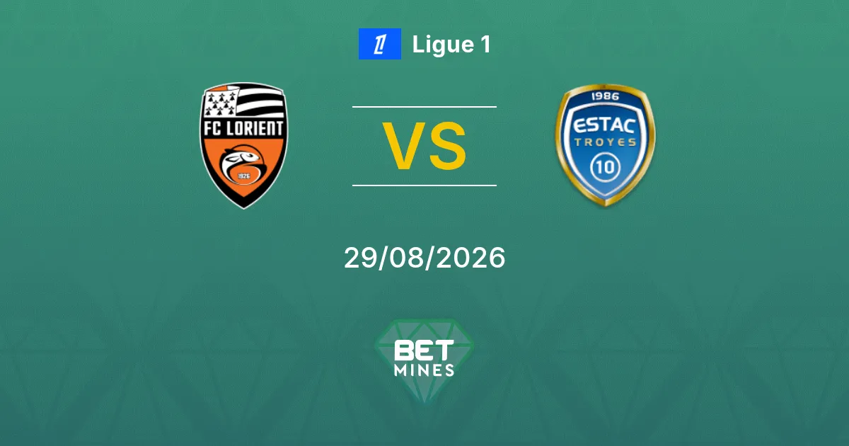 Pronostic Lorient vs Troyes : Aperçu et Analyse du Match | Ligue 1 29-08-2026