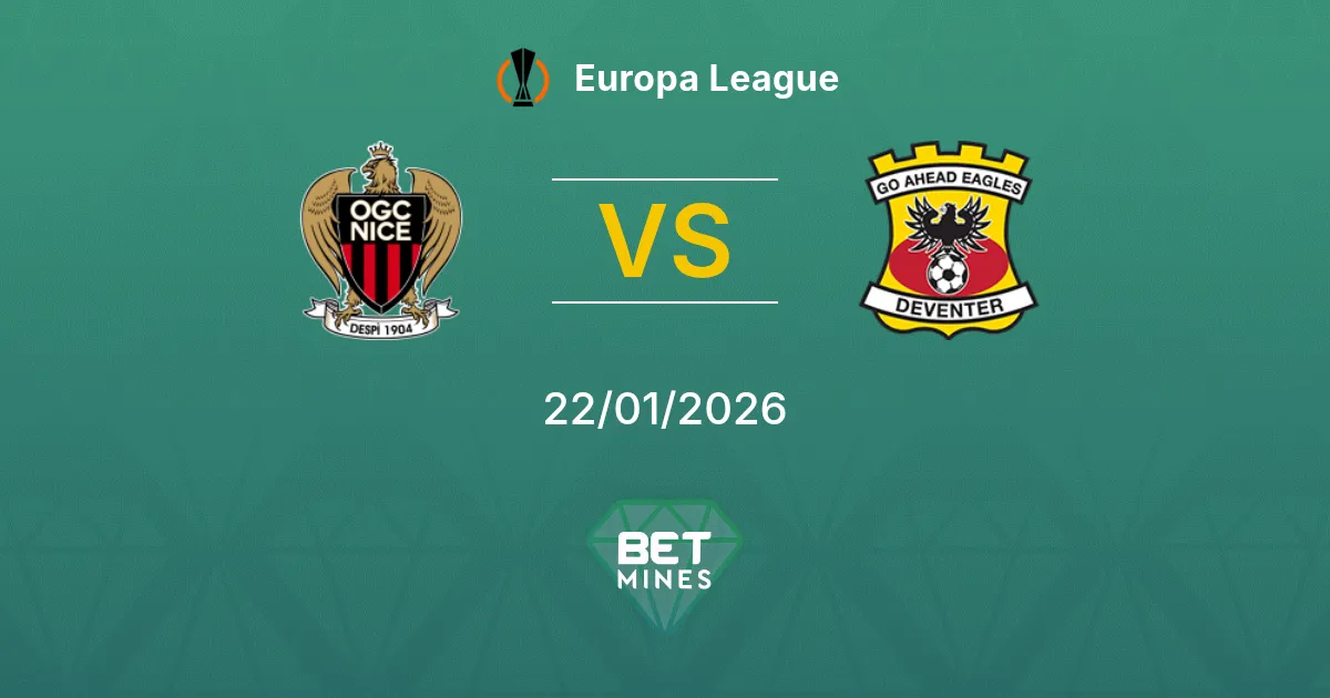 Nice vs Go Ahead Eagles Prediction: Match Preview and Analysis | Europa League 22-01-2026