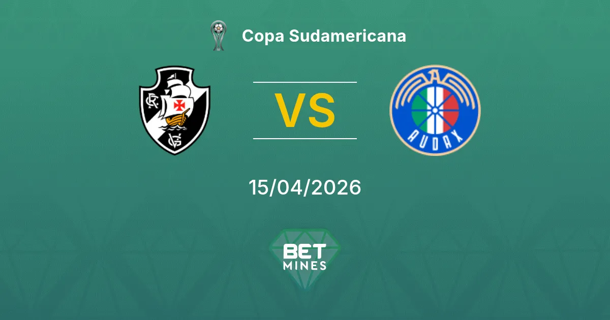Vasco da Gama vs Audax Italiano Pronóstico: Previa y Análisis del Partido | Copa Sudamericana 15-04-2026