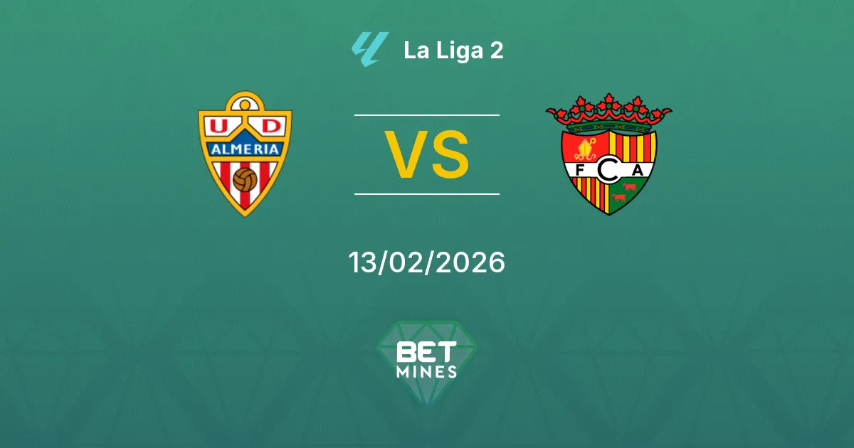 Almería vs FC Andorra Prediction: Match Preview and Analysis | La Liga 2 13-02-2026