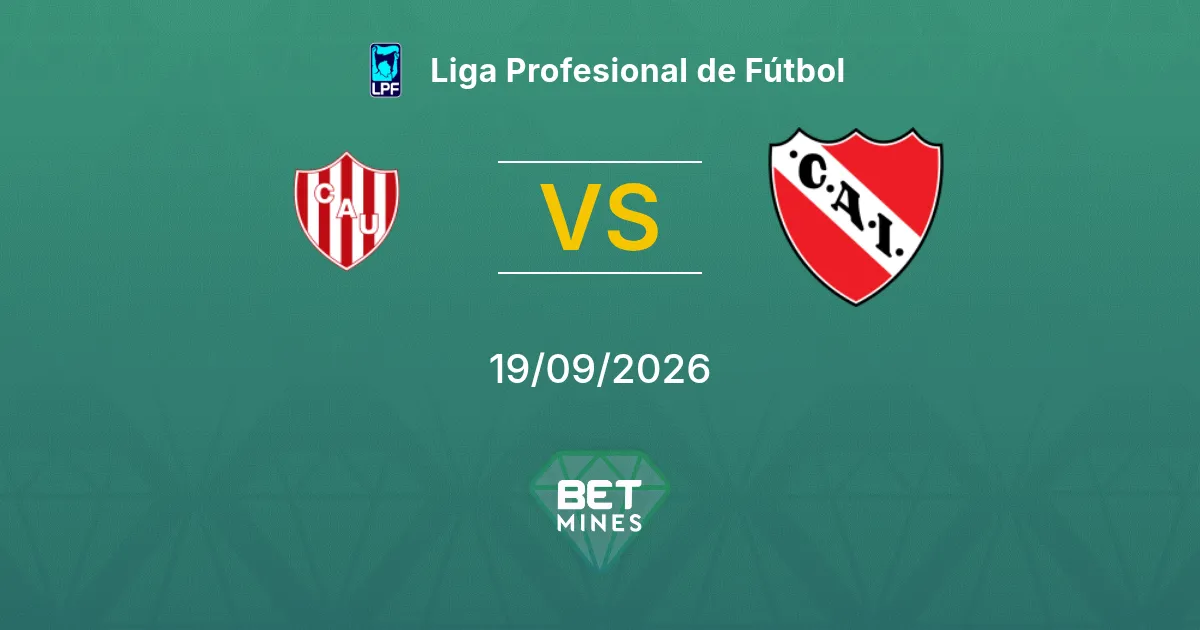 Pronostico Unión Santa Fe vs Independiente: Anteprima e Analisi della Partita | Liga Profesional de Fútbol 19-09-2026