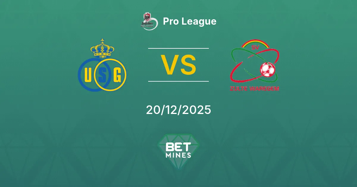 Union Saint-Gilloise vs Zulte-Waregem Pronostico: Anteprima e Analisi della Partita | Pro League 20-12-2025