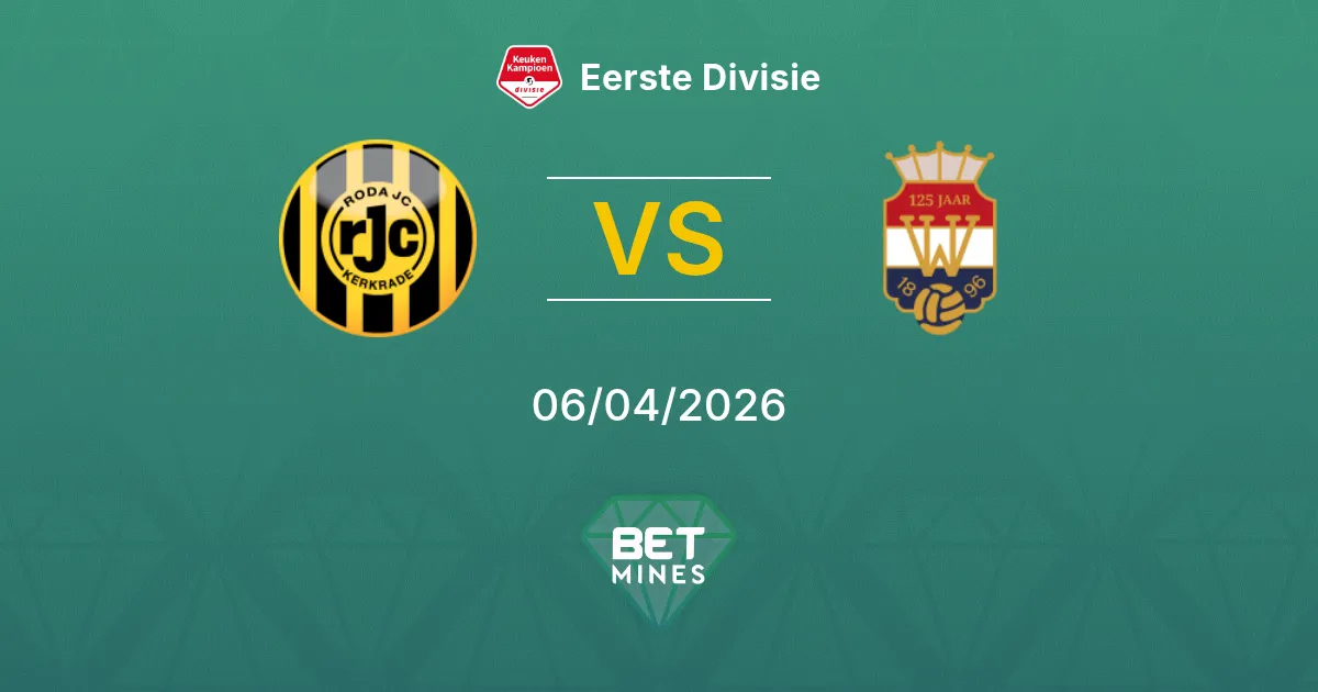 Roda JC Kerkrade vs Willem II