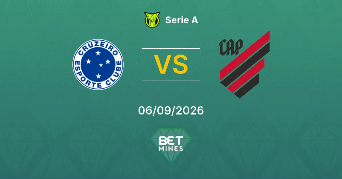 Cruzeiro vs Athletico PR Prediction: Match Preview and Analysis | Serie A 06-09-2026